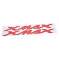 thumbnail image 5 of Par de pegatinas con emblema de motocicleta, calcomanías tridimensionales para XMAX XMAX 125 250 400 (rojo), 5 of 5