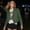 Green, variant on Women's Cropped Jacket Suede Like Moto Biker Asymmetrical Zip Up Jackets Slimming Winter Fall Outerwear Coats Black XL