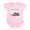 Petal Pink, variant on CafePress - Bull Dozer Infant Bodysuit - Baby Light Bodysuit, Size Newborn - 24 Months