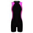 thumbnail image 4 of iixpin Women's Athletic Surfing Shorty Wetsuit Sleeveless Vest Diving Suits Front Zipper Full Body Rose XXXL, 4 of 6