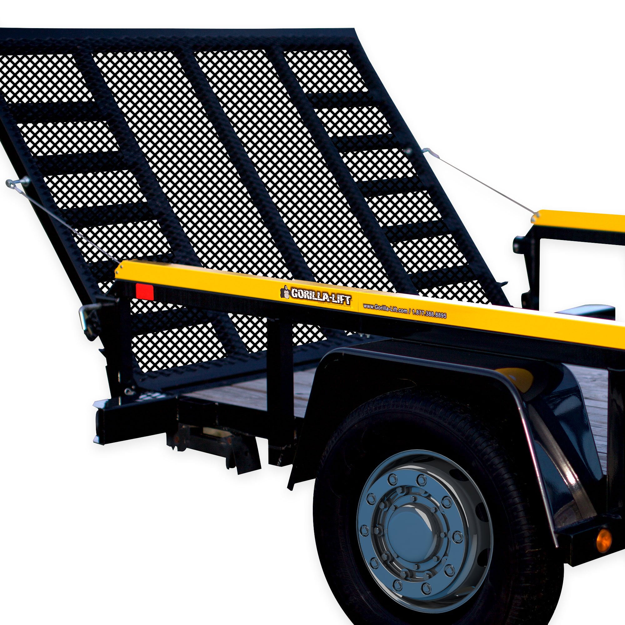 Gorilla Lift 2 Sided Tailgate Utility Trailer Gate And Ramp Assist System Com
