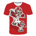 thumbnail image 2 of Summer New Plant Zombie War 3d Cartoon T-shirt, 2 of 4