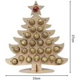 thumbnail image 5 of Wooden Advent Calendar, Family Hollow Countdown Calendar, Dining Table, Wedding,, 5 of 5
