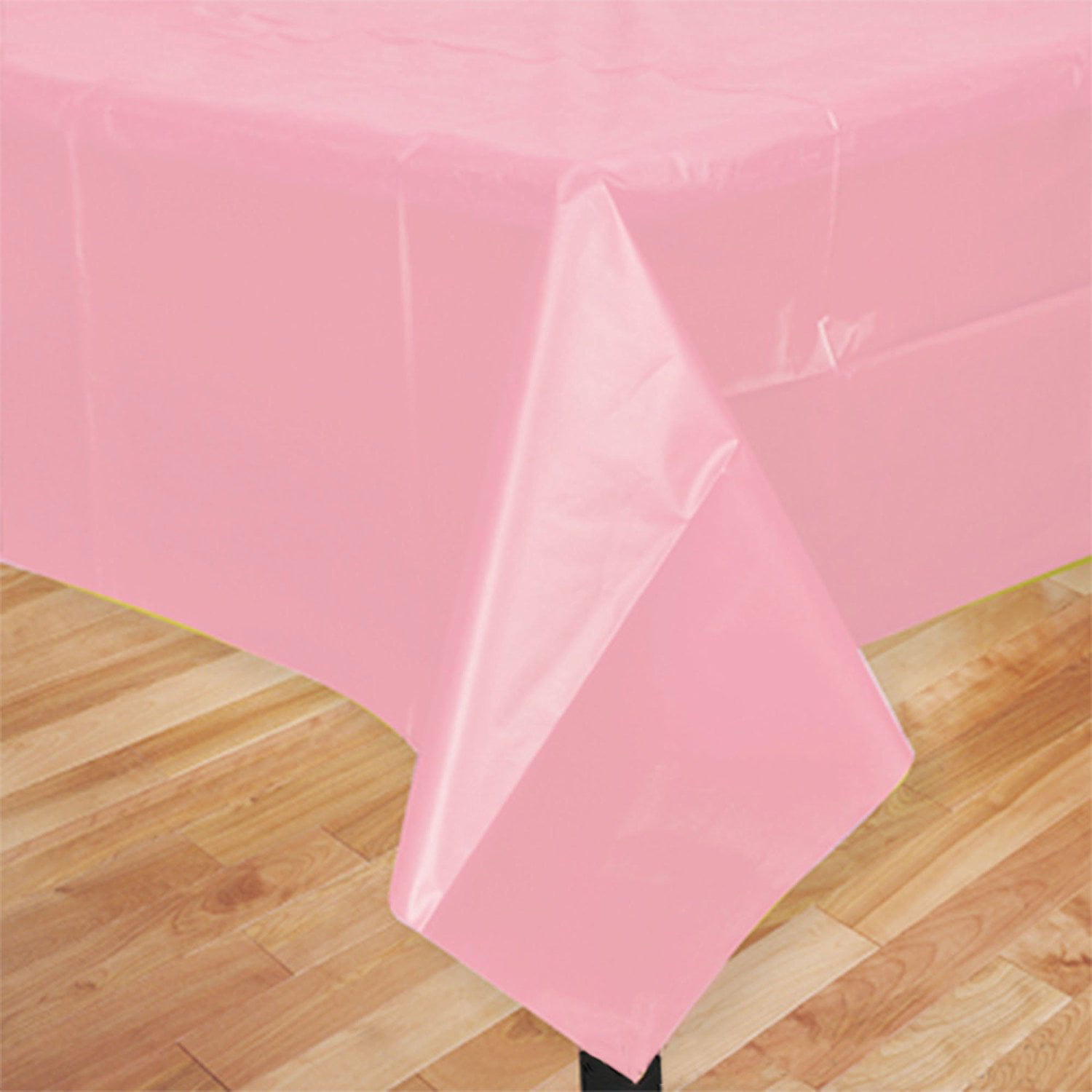 5 Metres Of Birthday Party Vinyl PVC Table Cloth Covering Fabric In Pink 