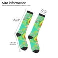 thumbnail image 5 of Balery Avocado Keep Calm Printed Novelty Socks Men's Women's Crew Socks Sports Socks Knee High Socks Cotton Socks Quirky and Cool Socks, 5 of 9
