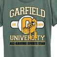 thumbnail image 3 of Garfield - University Sports Star - Women's Short Sleeve Graphic T-Shirt, 3 of 5