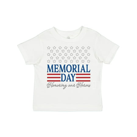 

Inktastic Memorial Day- Honoring Our Heroes Gift Toddler Boy or Toddler Girl T-Shirt