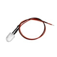 thumbnail image 3 of Luz LED preconectada, DC 12V 20mA - Bombilla superior naranja preconectada de 10 mm (10 piezas), 3 of 4