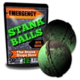 thumbnail image 1 of Bombas de baño de bolas apestosas de emergencia - Bombas de baño divertidas para hombres - XL Bath Fizzers Mármol negro y verde hecho a mano en los EE. UU., 1 of 2