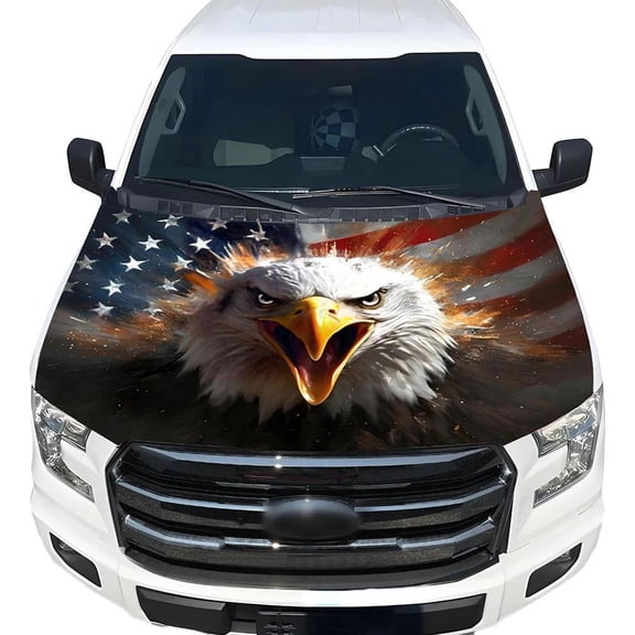 OADUKQ Car Hood Cover, Vehicle Installation and Maintenance Accessory, Cars Trucks Rvs and Garage Projects