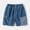 w93# Dark Blue669, variant on Wuxian Toddler Boys Jean Shorts Patchwork Solid Spring Summer High Waist Denim Casual Knee Length Vintage Ripped Holes Jeans With Pockets Summer Breathable Trunks Stylish Dailywear,Blue,4-5 Years
