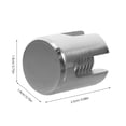 thumbnail image 2 of unbranded Conector Metálico Para Cuerda Con Instalación Rápida Para De Jardín Plata, 2 of 7