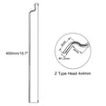 thumbnail image 2 of 1mm x 400mm (15.7 inch) Steel Z Pull/Push Rods Parts for RC Airplane Plane Boat Replacement Pack of 20, 2 of 5