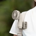 thumbnail image 6 of Gumesh Portable Handheld Mini Clip-On Fan – Mini Handheld Desktop Fan with Strong Clip for Bike, Golf Cart, Quiet Personal Fan for Outdoor Travel (Mint Green), 6 of 6