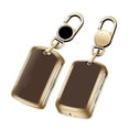 thumbnail image 3 of Zinc alloy+leather Car Remote Key Case Cover Shell For Volvo A 3 buttons key case S60 S90 XC40 XC60 XC90 V60 V90 C40 Accessories, 3 of 8