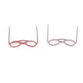 thumbnail image 2 of Dollhouse Miniatures 2 Piezas 1/12 Juguete Mini Gafas Anteojos Accesorios de Fanmusic Dollhouse Miniatures, 2 of 6