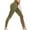 Army Green, variant on HUPOM Womens Scrub Pants Joggers Women Capri Pants Compression High Waist Rise Full Slim-Leg S