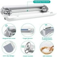 thumbnail image 3 of Cling Film Dispenser Holder Cutter Food Wrap Kitchen Foil Food Plastic Wrap, 3 of 6