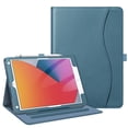 thumbnail image 1 of Funda Fintie para iPad 9ª, 8ª y 7ª generación de 10,2 pulgadas con soporte, color azul océano, 1 of 9