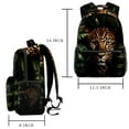 thumbnail image 2 of Lightweight Backpack Leopard School Bag Travel Laptop Daypack for Men Women Casual Rucksack, 2 of 6