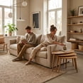 thumbnail image 4 of Ultimate Premium Products Mid Century Chestnut Nesting Table Set of 3, 4 of 16