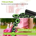 thumbnail image 4 of Set 7 Kit Electronic Roll Up Pads MIDI Drum, 4 of 10