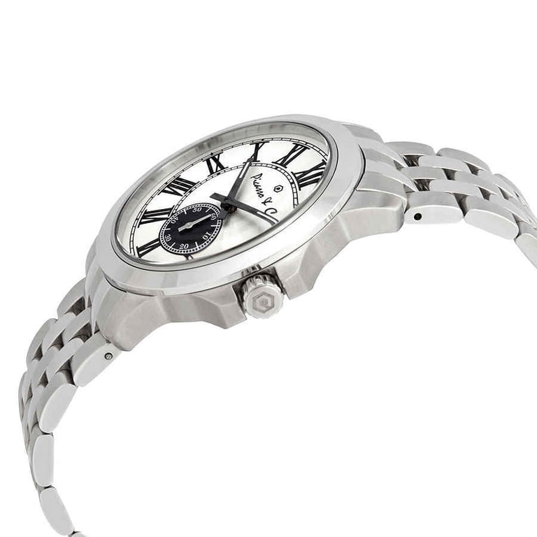 Picassoピカソ ウォッチ 腕時計 シルバー Picasso and Co Quartz Silver Dial Men's Watch PWROSLVB - Walmart.com