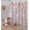 Pink, variant on Daniel's Pink Melrose Shower Curtain with Scarf Swag, Sheer Material