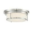 thumbnail image 6 of Trade Winds Lighting 2-Light Ceiling Light In Polished Nickel, 6 of 7
