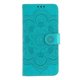 thumbnail image 4 of TKdaddy For Xiaomi Redmi 15 5G Case PU Leather Mandala Imprinted Design Wallet Phone Cover with Wrist Strap Blue, 4 of 5