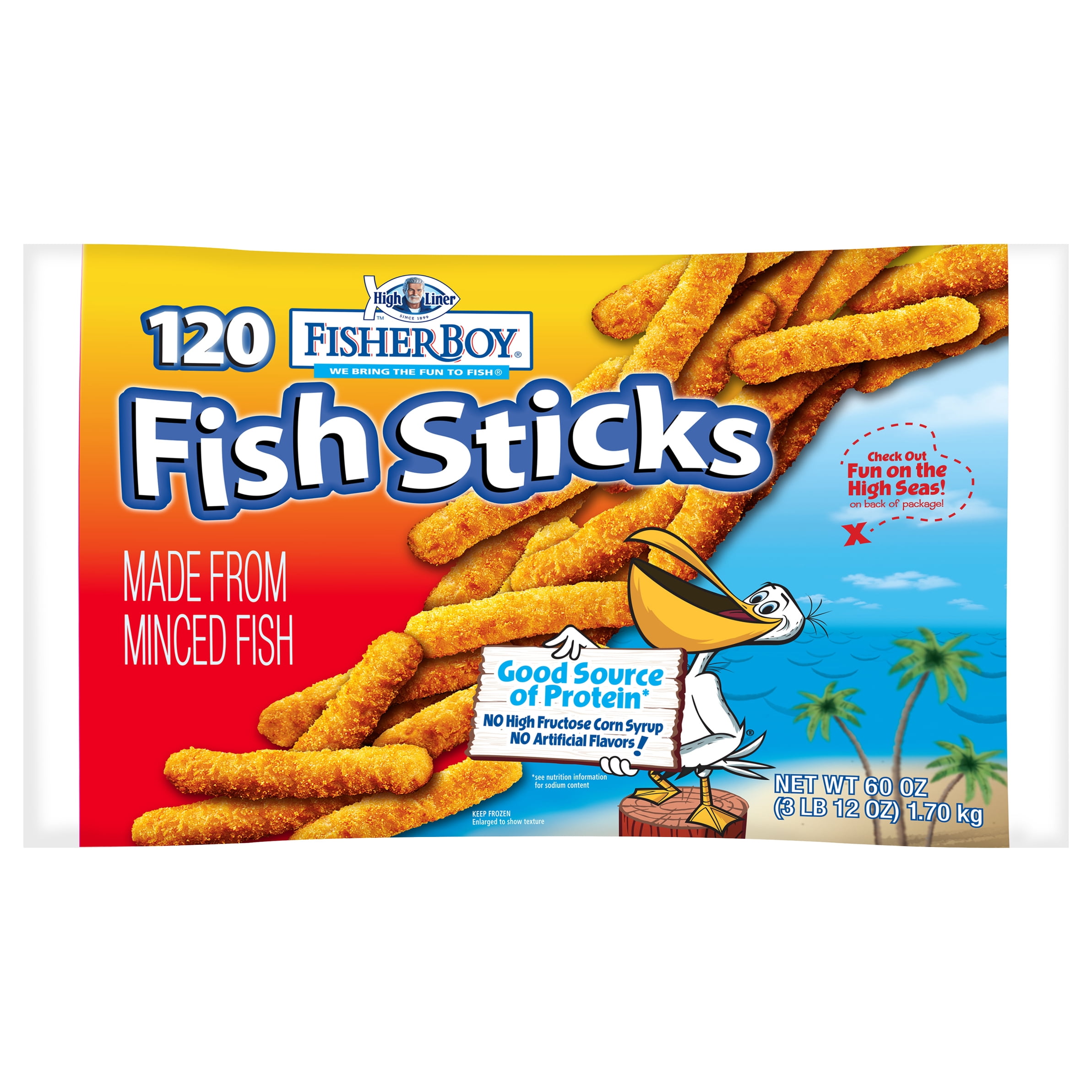Fisher Boy 144 Count 60 oz. Fish Sticks