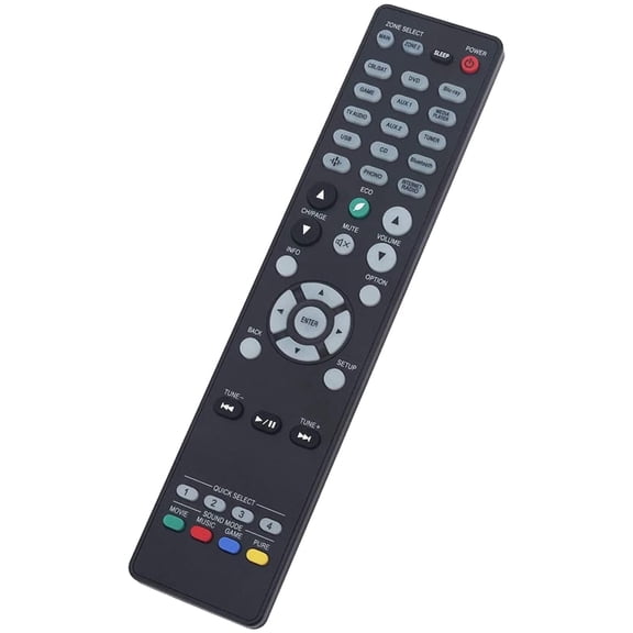 Replacement Remote for Denon AV Receiver | Compatible with AVR-S760H, AVR-X3800H, AVR-X4800H, RC-1239, RC-1228 & More Models