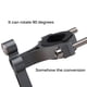 thumbnail image 2 of Sonducket Adaptador de montaje de abrazadera de jaula de agua estable de aleación de aluminio para convertidor de estante de agua para bicicleta Ciclismo No. 4 Sonducket OD009729-04, 2 of 6
