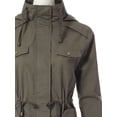 thumbnail image 5 of MixMatchy Women's Lightweight Anorak Utility Hoodie Jacket, 5 of 6