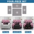 thumbnail image 6 of HELLHERO Cherry Blossom Pattern Design Furniture Shield for Single Sofa Chair, Side Pocket Brushed Recliner Chair Covers for Living Room Apartment Single Seat, 6 of 8