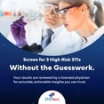 thumbnail image 2 of Prueba de ETS Better Life Science STD Hero en el hogar Clamidia, gonorrea y tricomoniasis, 2 of 7