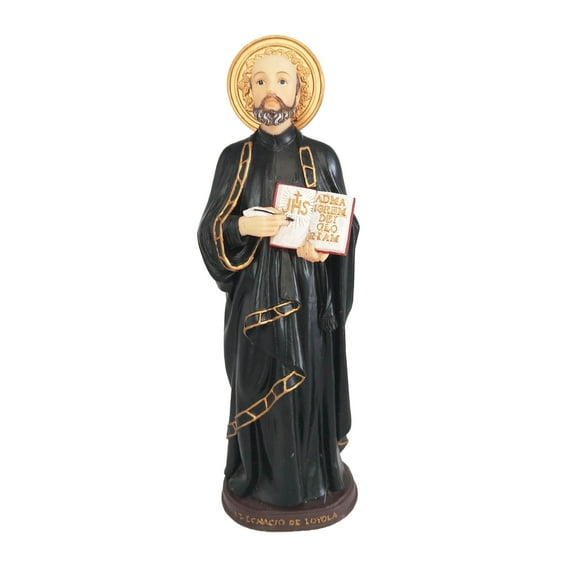 Statue Supplier 12 Inches San Icnacio Sculpture Santo Estatua