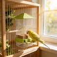thumbnail image 6 of Garden Bird Feeder,Automatic Parrot Transparent Wall-mounted Bird Feeder Suitable for Home or Outdoor Use Small Birds Feeding Station, 6 of 6