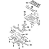 Genuine OE Honda Seat Mount - 8-97125-058-1
