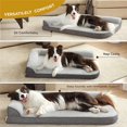 Lesure Orthopedic Dog Bed for Extra Large Dogs XL Washable Dog Beds