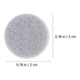 thumbnail image 2 of DEEPCRAFF 200Pcs Home Furniture Grippers Round Mats Self-Adhesive Felt Pads Assorted Colors, 2 of 7