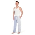 thumbnail image 2 of Hanes Men's Brushed Oxford Woven Sleep Pajama Pants, Sizes S-2X, 2 of 5