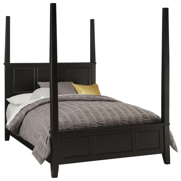Home Styles Bedford Poster Bed Color, Black Four Poster Bed Frame King Size