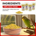 thumbnail image 5 of Morning Bird Miracle Meal 6 lbs (4 Pack 1.5 Each) – Soft Food for Birds with Vitamins & Supplements – Packed with Protein, Minerals & Amino Energy – Promotes Feathers, Breeding & Overall Wellness, 5 of 7