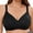 Black, variant on Womens Plus Size Wirefree Bra Bralette Lace Unlined Minimizer Bra 42C
