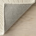 thumbnail image 3 of Rugs USA x Padma Lakshmi Stillpoint Radiating Pattern Wool Rug, 6' x 9', Stillpoint Ivory, 3 of 7