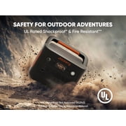 Jackery E1000AC 1060Wh Portable Power Station with 2 x 200W Solar Panels, 1500W Solar Kit for RV, Camping & Backup