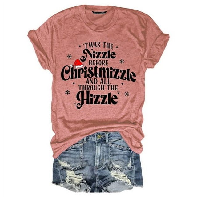 LUOGENLI T-shirts pour Femmes T-shirts Décontractés Col Rond Imprimé Lettre Manches Courtes T-shirts Graphiques Vêtements d'Été T-shirts Graphiques pour Femmes Pâques m