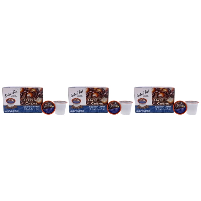 Bostons Best Café Café Gourmet con Crema de Avellanas - Paquete de 3 12 Cups Boston's Best Bostons Best Café 12 Cups