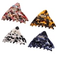 thumbnail image 1 of Hair Claw Clip Decorative 4PCS Triangle Acetate Hair Catch Barrette Hair Clamp, 1 of 10